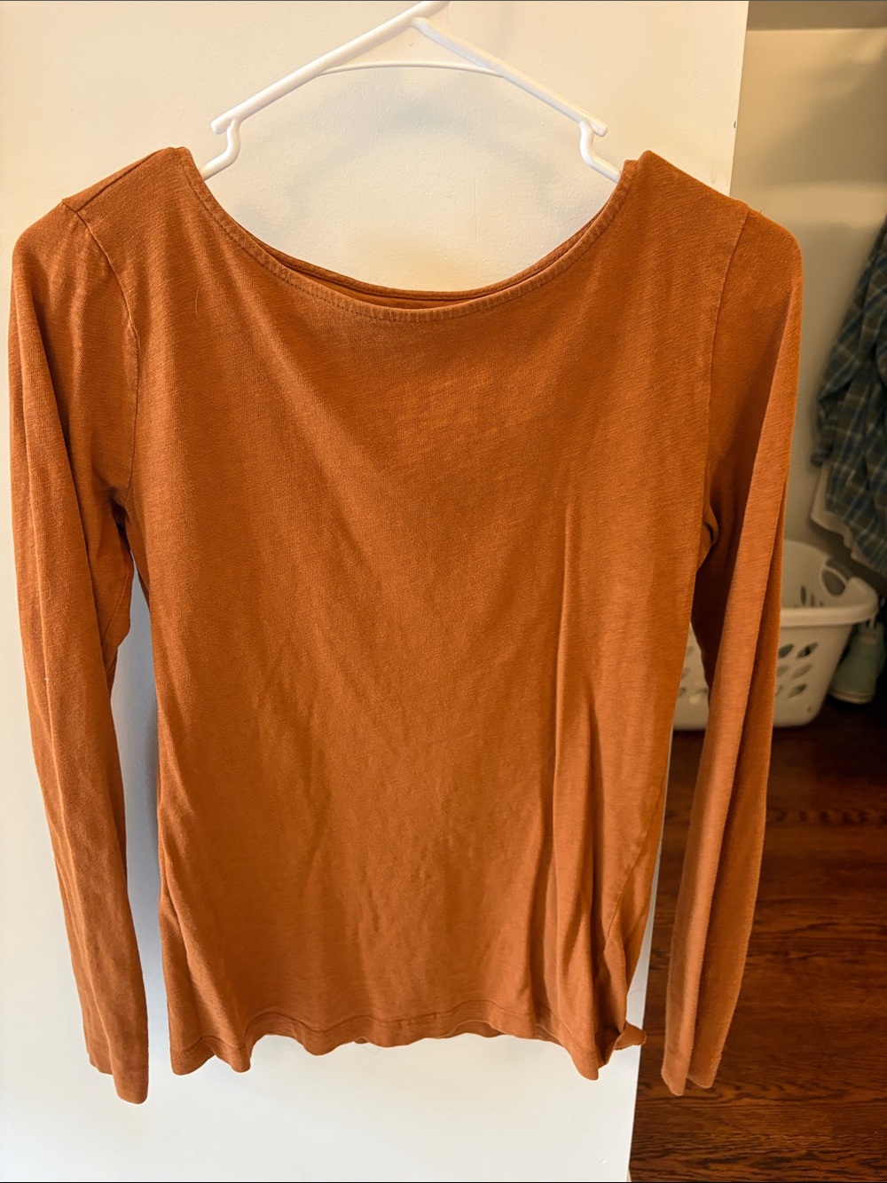 J Crew Mercantile Long-Sleeve Top